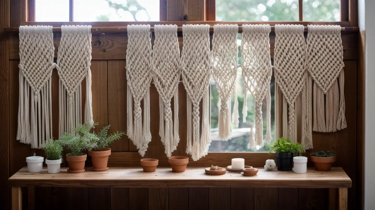 Cómo elegir el mejor soporte para macramé de pared según tu espacio