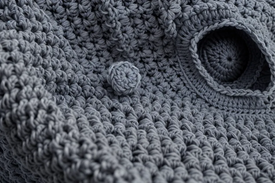 Método de seguridad quemando el perno del ojo de amigurumi para mayor fijación.